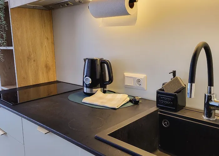 Apartamentai Kunigiskiuose Su Terasa Ir Privaciu Parkingu Апартаменти Паланга